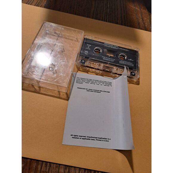 Vintage 1982 John Cougar American Fool Cassette Polygram Records Case Cover - Picture 5 of 5